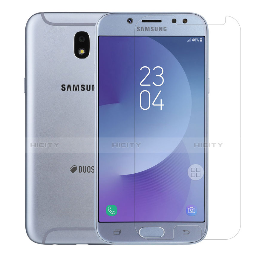 Samsung Galaxy J5 Pro (2017) J530Y用強化ガラス 液晶保護フィルム サムスン クリア