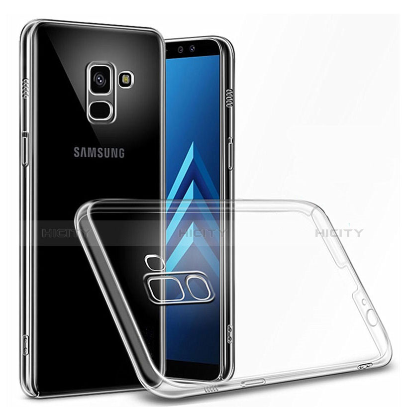 Samsung Galaxy J6 (2018) J600F用極薄ソフトケース シリコンケース 耐衝撃 全面保護 クリア透明 カバー サムスン クリア
