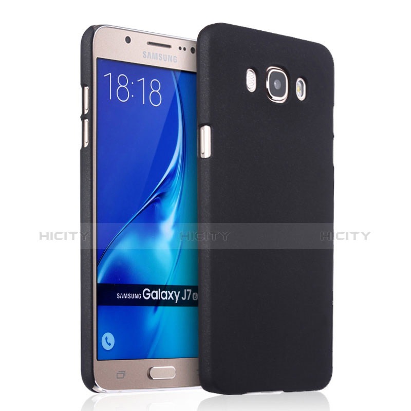 Samsung Galaxy J7 (2016) J710F J710FN用ハードケース プラスチック 質感もマット サムスン ブラック