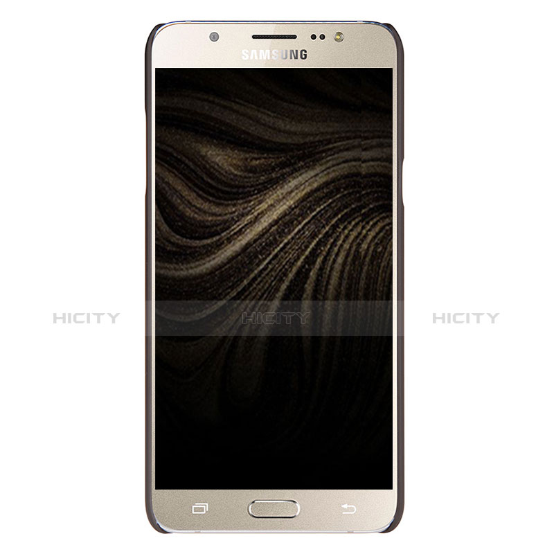 Samsung Galaxy J7 (2016) J710F J710FN用ハードケース プラスチック 質感もマット M03 サムスン ブラウン