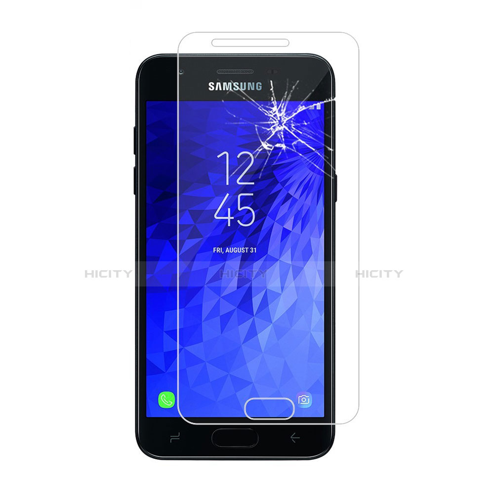 Samsung Galaxy J7 (2018) J737用強化ガラス 液晶保護フィルム サムスン クリア