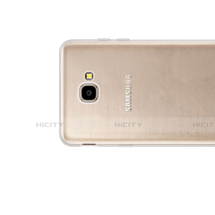 Samsung Galaxy J7 Prime用極薄ソフトケース シリコンケース 耐衝撃 全面保護 クリア透明 カバー サムスン クリア