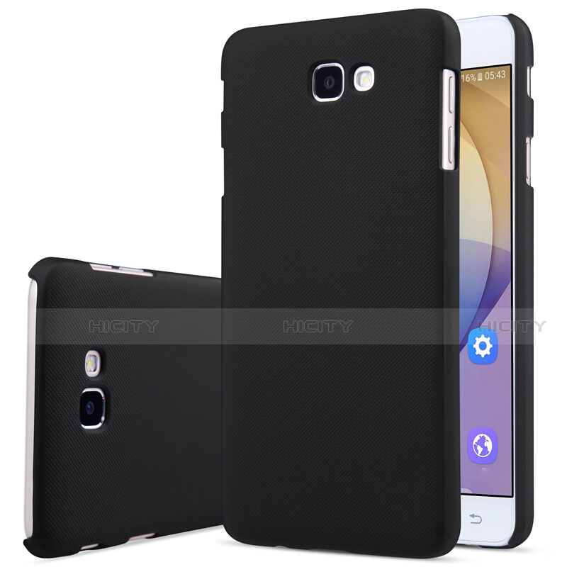Samsung Galaxy J7 Prime用ハードケース プラスチック 質感もマット サムスン ブラック