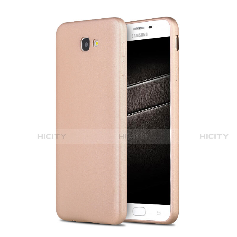 Samsung Galaxy J7 Prime用極薄ソフトケース シリコンケース 耐衝撃 全面保護 S03 サムスン ゴールド