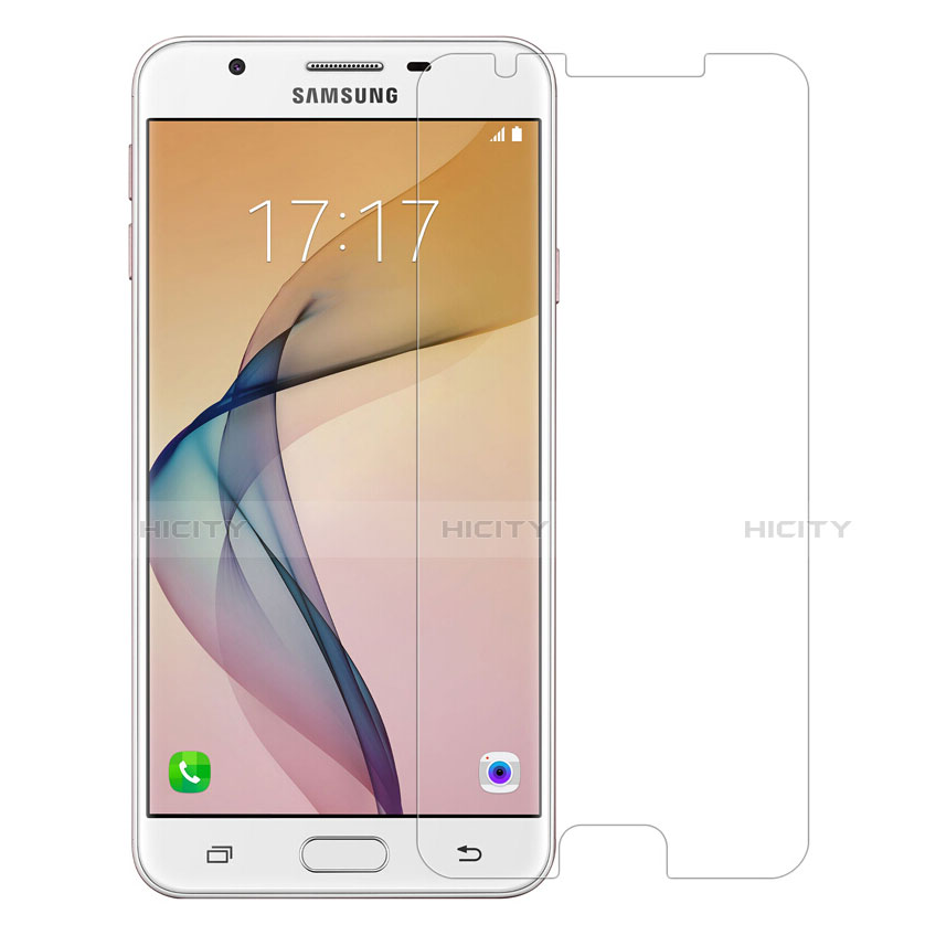 Samsung Galaxy J7 Prime用強化ガラス 液晶保護フィルム サムスン クリア