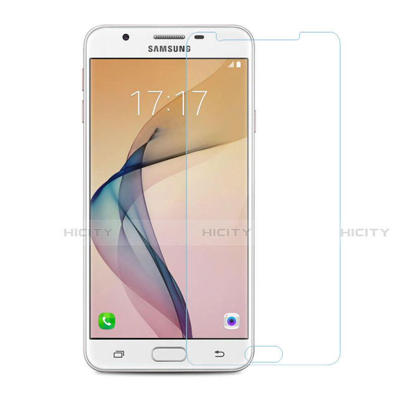 Samsung Galaxy J7 Prime用強化ガラス 液晶保護フィルム T01 サムスン クリア