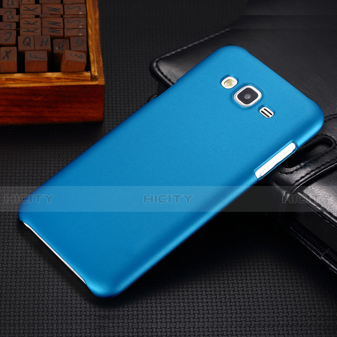 Samsung Galaxy J7 SM-J700F J700H用ハードケース プラスチック 質感もマット サムスン ブルー