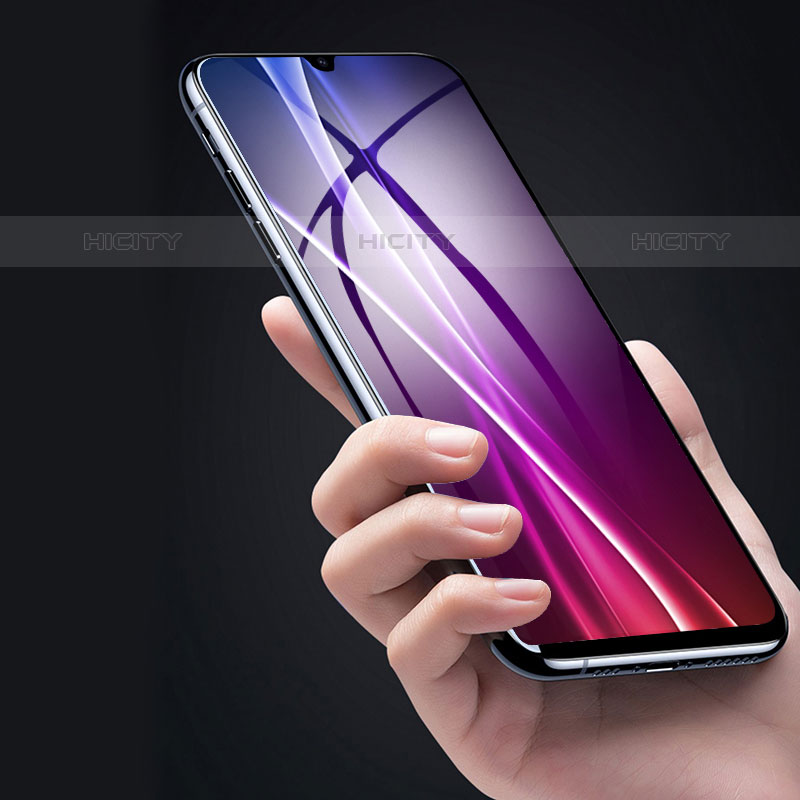 Samsung Galaxy M01用強化ガラス フル液晶保護フィルム F03 サムスン ブラック