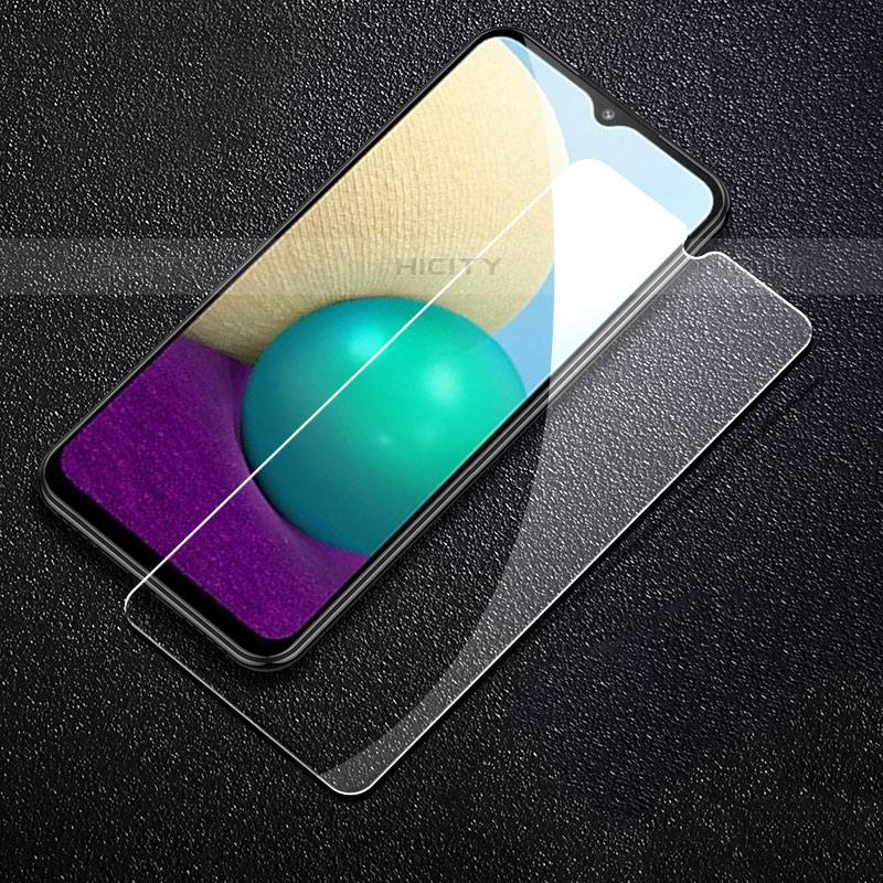 Samsung Galaxy M01用強化ガラス 液晶保護フィルム T16 サムスン クリア