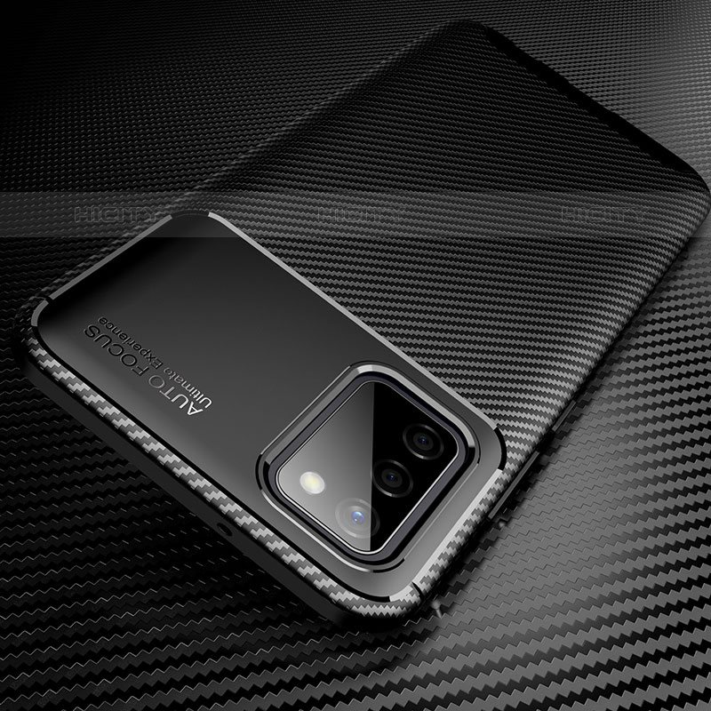 Samsung Galaxy M02s用シリコンケース ソフトタッチラバー ツイル カバー S01 サムスン 