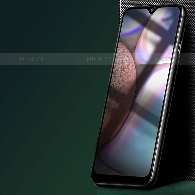 Samsung Galaxy M02s用反スパイ 強化ガラス 液晶保護フィルム S03 サムスン クリア