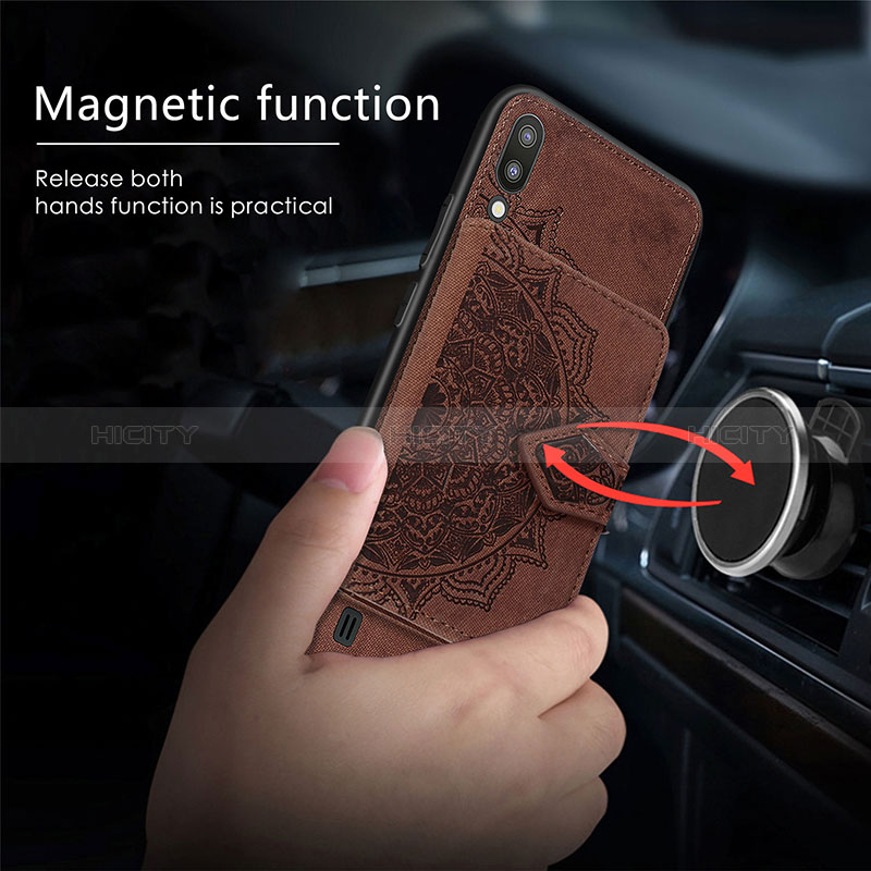Samsung Galaxy M10用極薄ソフトケース シリコンケース 耐衝撃 全面保護 マグネット式 バンパー S05D サムスン 