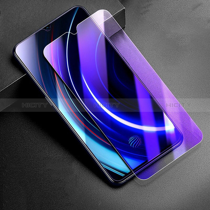 Samsung Galaxy M10S用アンチグレア ブルーライト 強化ガラス 液晶保護フィルム B04 サムスン クリア