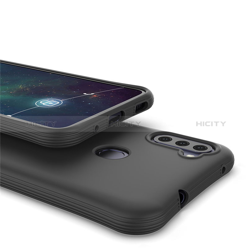 Samsung Galaxy M11用360度 フルカバー極薄ソフトケース シリコンケース 耐衝撃 全面保護 バンパー サムスン 