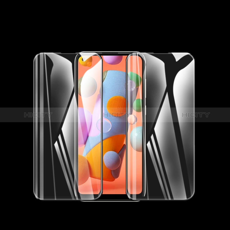 Samsung Galaxy M11用強化ガラス 液晶保護フィルム T02 サムスン クリア