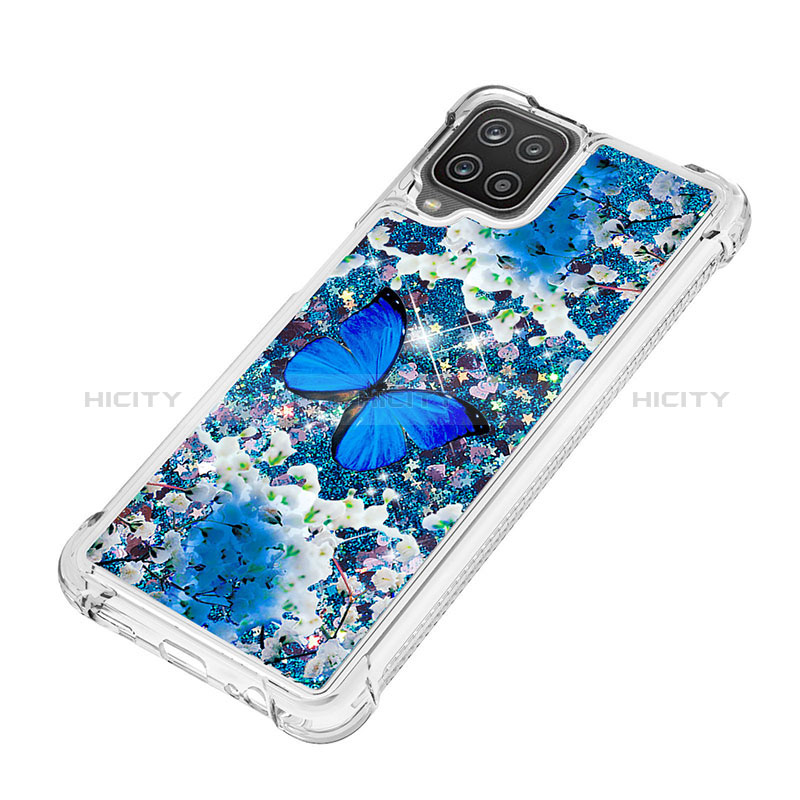 Samsung Galaxy M12用シリコンケース ソフトタッチラバー ブリンブリン カバー S03 サムスン 