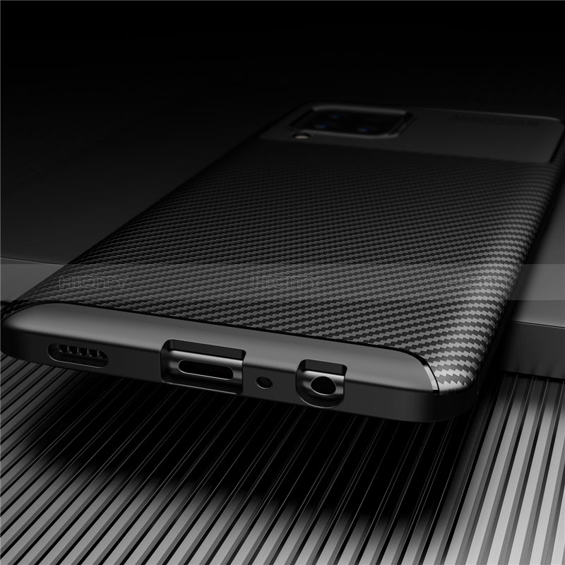 Samsung Galaxy M12用シリコンケース ソフトタッチラバー ツイル カバー サムスン 