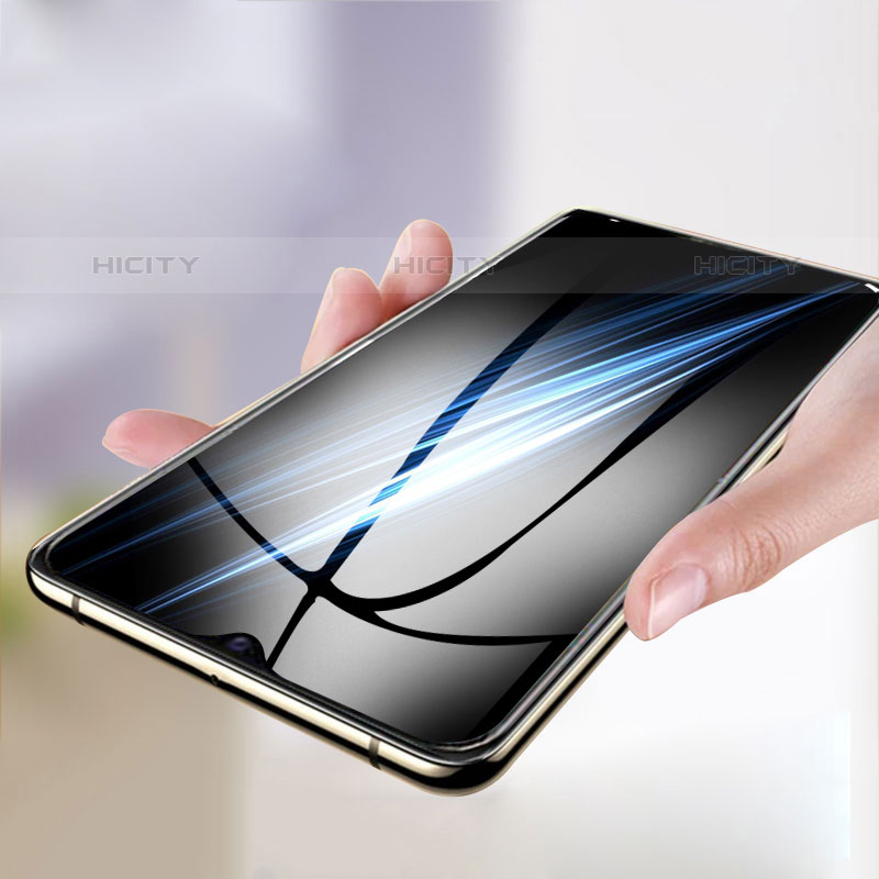 Samsung Galaxy M21 (2021)用強化ガラス フル液晶保護フィルム F04 サムスン ブラック