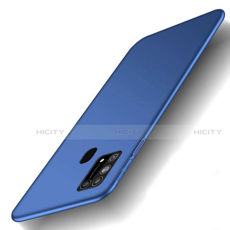 Samsung Galaxy M21s用ハードケース プラスチック 質感もマット カバー M01 サムスン ネイビー