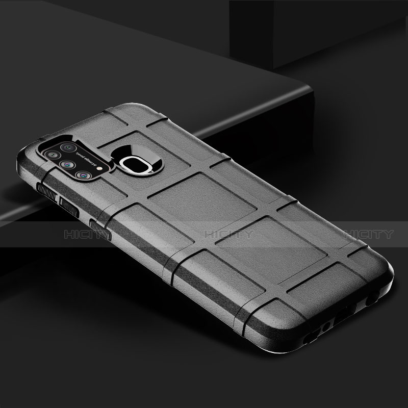 Samsung Galaxy M21s用360度 フルカバー極薄ソフトケース シリコンケース 耐衝撃 全面保護 バンパー S01 サムスン 