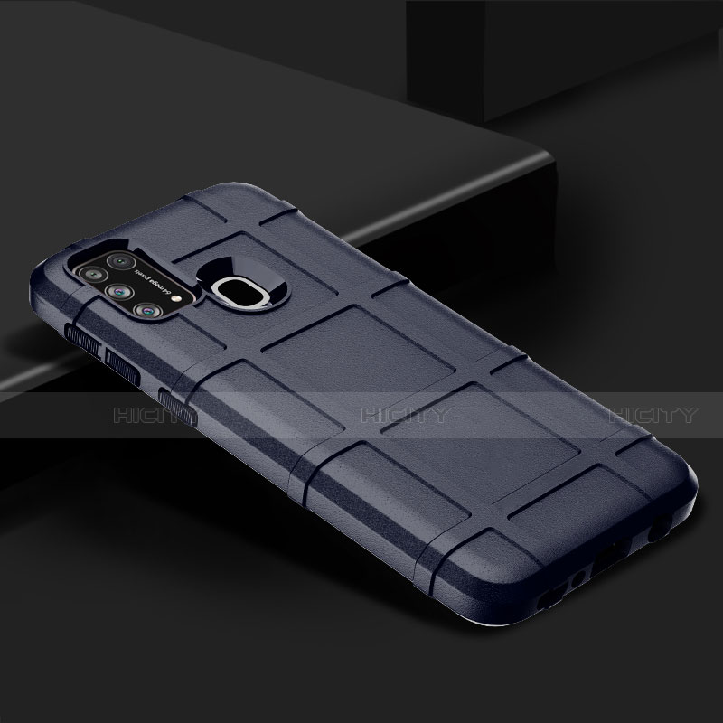 Samsung Galaxy M21s用360度 フルカバー極薄ソフトケース シリコンケース 耐衝撃 全面保護 バンパー S01 サムスン 