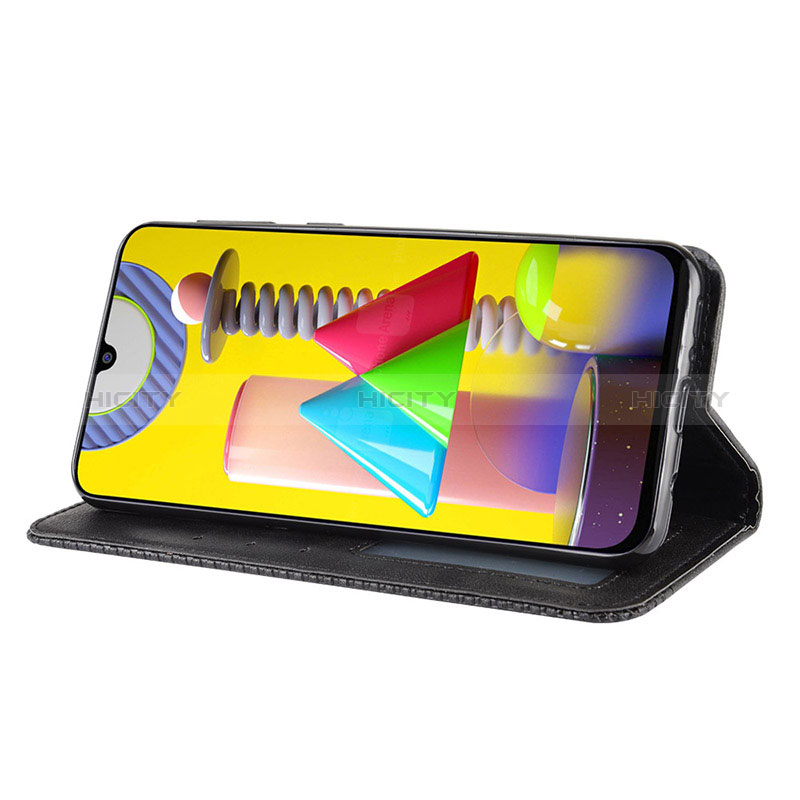Samsung Galaxy M21s用手帳型 レザーケース スタンド カバー BY4 サムスン 