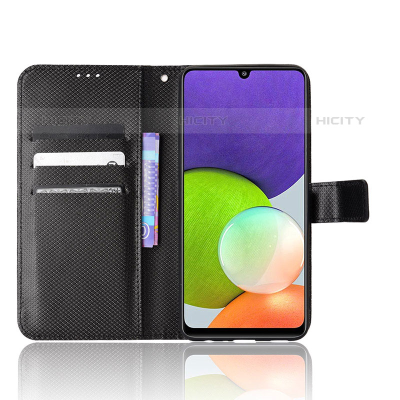 Samsung Galaxy M22 4G用手帳型 レザーケース スタンド カバー BY1 サムスン 