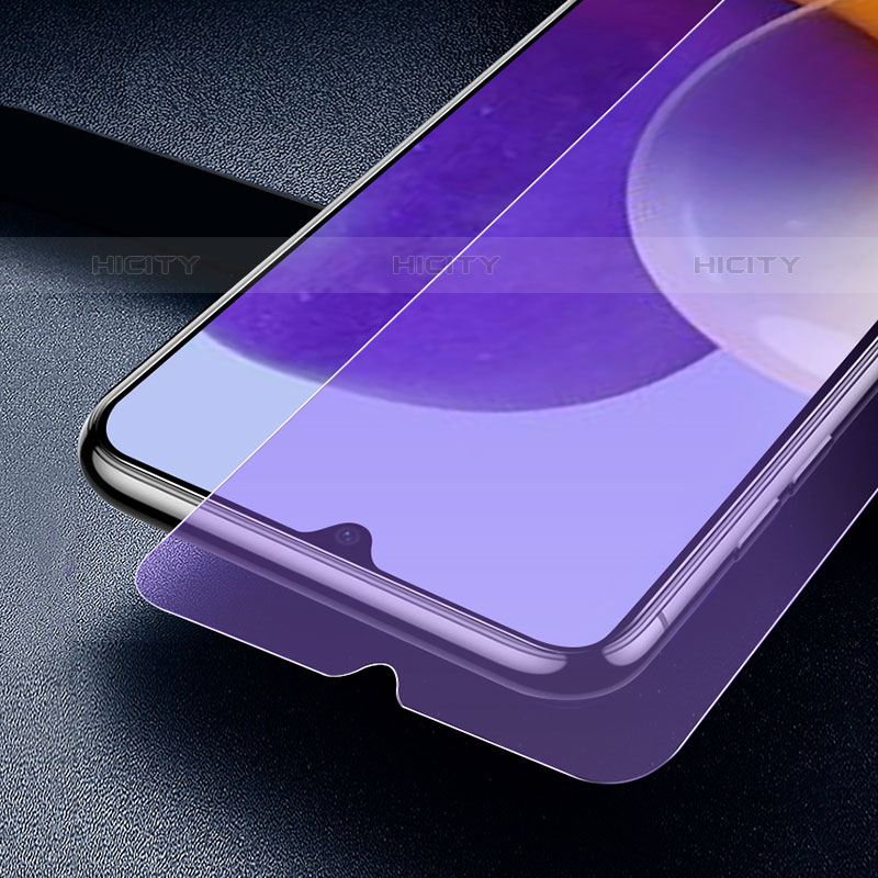 Samsung Galaxy M22 4G用アンチグレア ブルーライト 強化ガラス 液晶保護フィルム B08 サムスン クリア