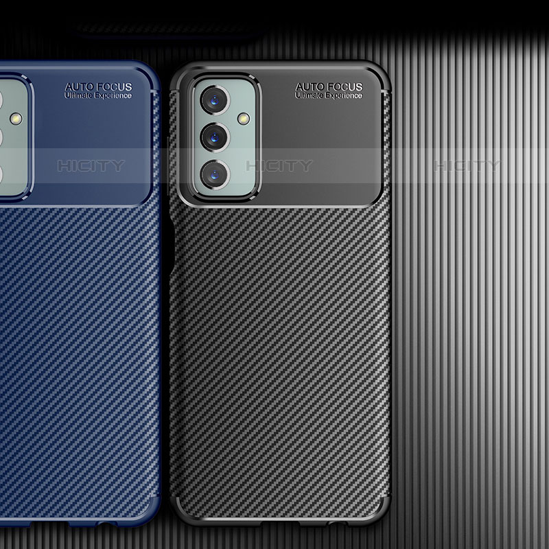 Samsung Galaxy M23 5G用シリコンケース ソフトタッチラバー ツイル カバー サムスン 