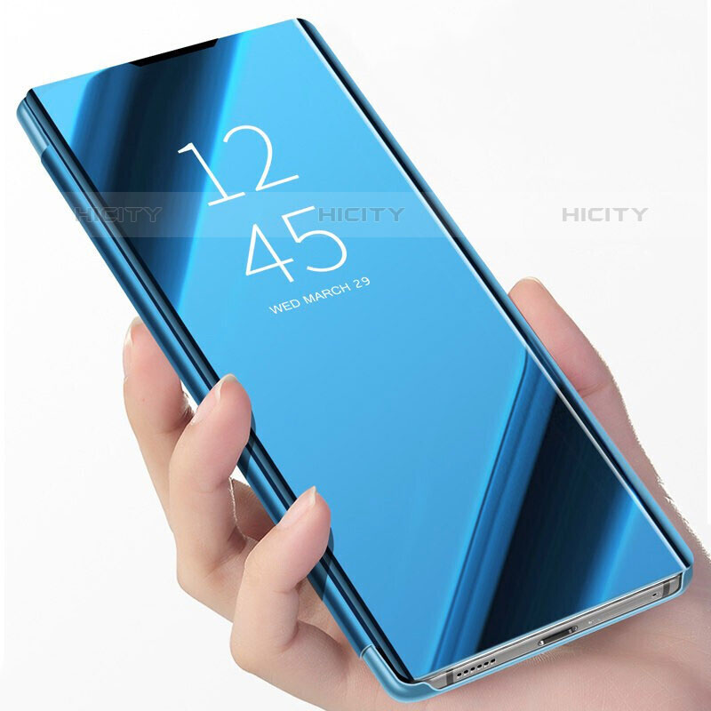 Samsung Galaxy M23 5G用手帳型 レザーケース スタンド 鏡面 カバー L03 サムスン 