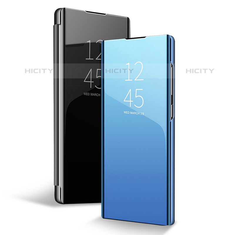 Samsung Galaxy M23 5G用手帳型 レザーケース スタンド 鏡面 カバー L04 サムスン 