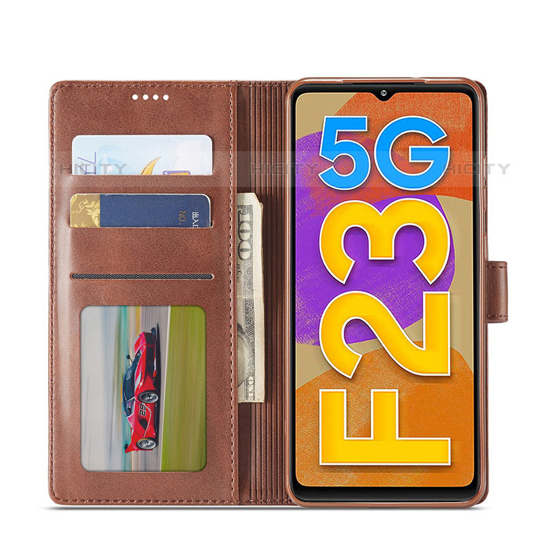 Samsung Galaxy M23 5G用手帳型 レザーケース スタンド カバー LC1 サムスン 