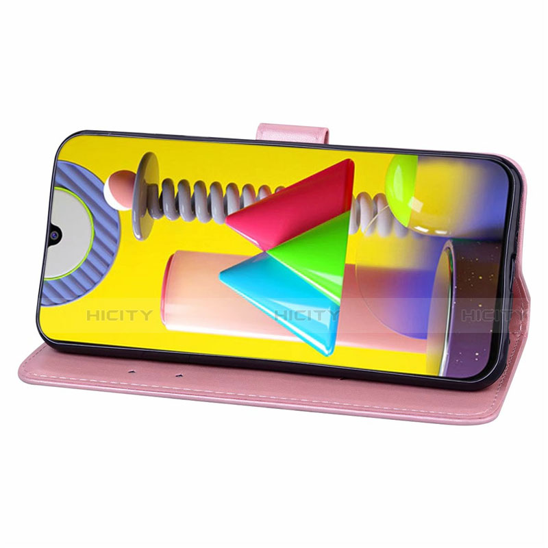 Samsung Galaxy M31用手帳型 レザーケース スタンド カバー L05 サムスン 