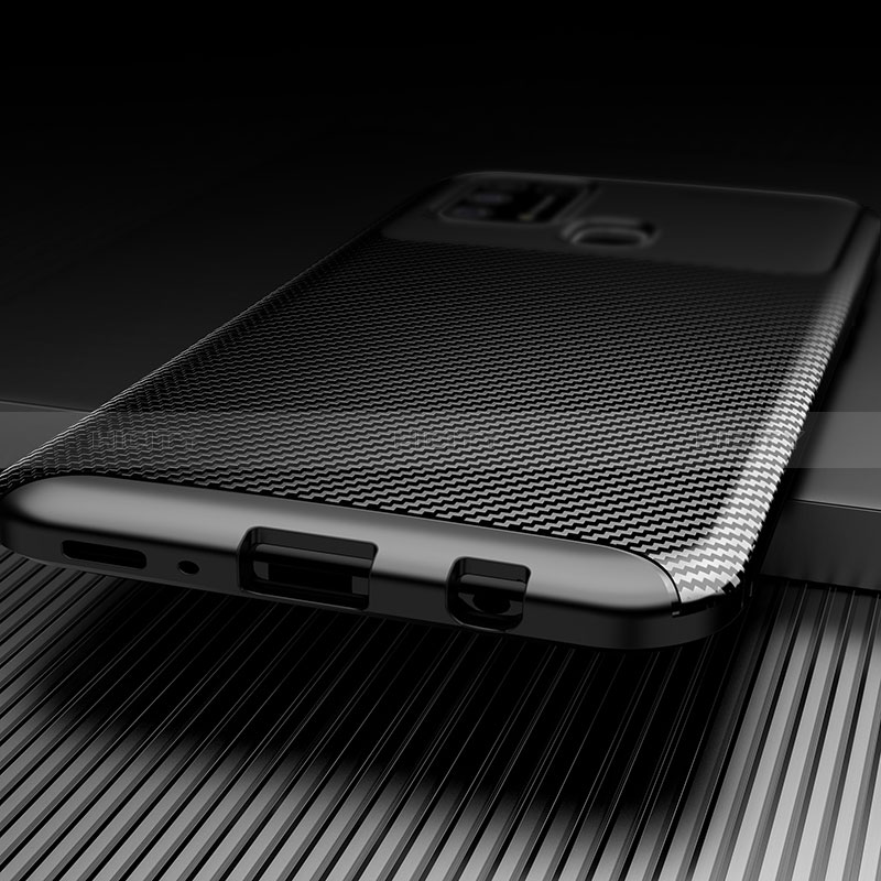 Samsung Galaxy M31 Prime Edition用シリコンケース ソフトタッチラバー ツイル カバー WL1 サムスン 