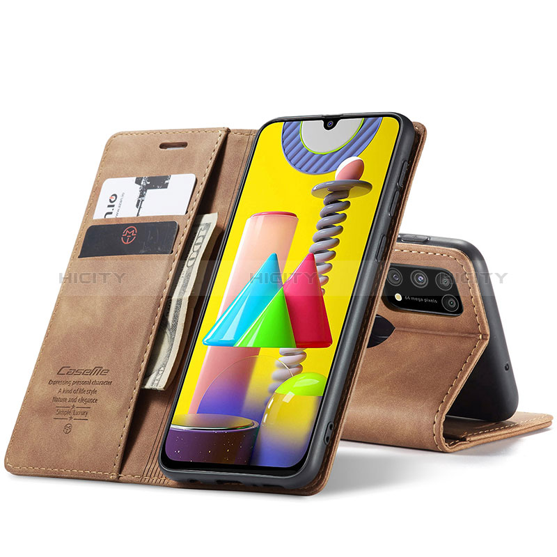 Samsung Galaxy M31 Prime Edition用手帳型 レザーケース スタンド カバー C01S サムスン 