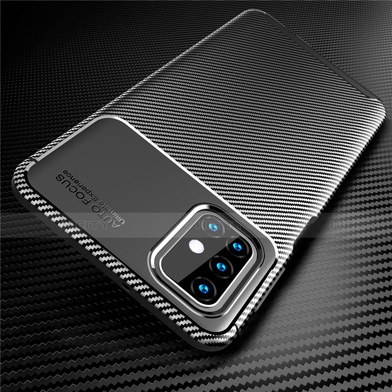 Samsung Galaxy M31s用シリコンケース ソフトタッチラバー ツイル カバー サムスン 