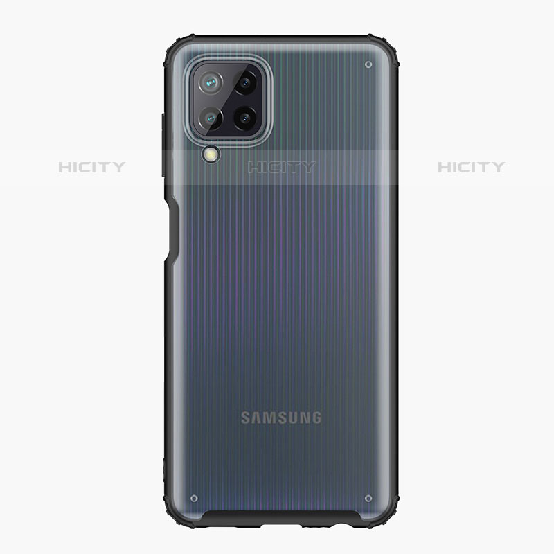 Samsung Galaxy M32 4G用ハイブリットバンパーケース クリア透明 プラスチック カバー WL1 サムスン 