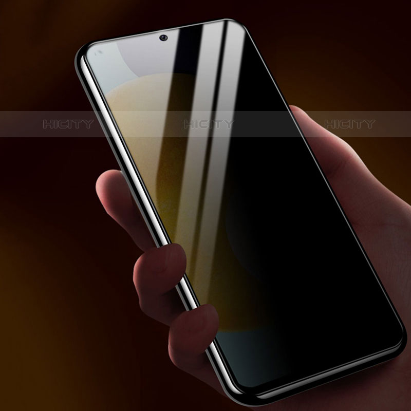 Samsung Galaxy M32 4G用反スパイ 強化ガラス 液晶保護フィルム S08 サムスン クリア