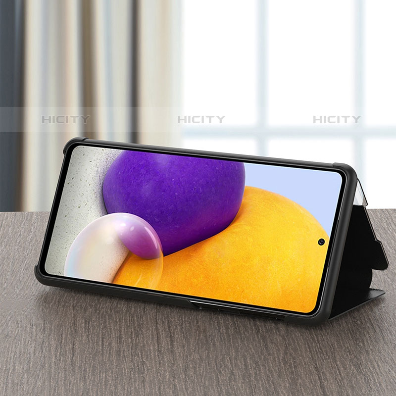 Samsung Galaxy M32 5G用手帳型 レザーケース スタンド カバー QH1 サムスン 