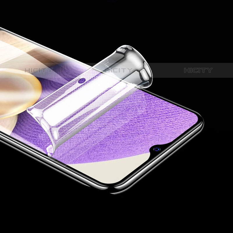 Samsung Galaxy M32 5G用高光沢 液晶保護フィルム フルカバレッジ画面 F01 サムスン クリア
