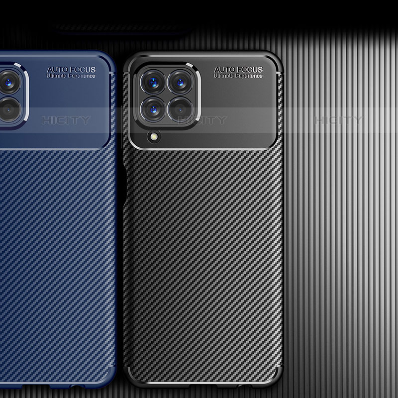 Samsung Galaxy M33 5G用シリコンケース ソフトタッチラバー ツイル カバー サムスン 