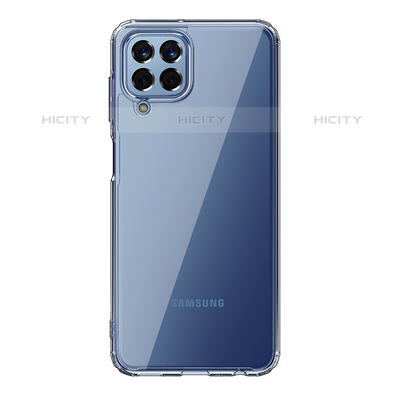 Samsung Galaxy M33 5G用ハイブリットバンパーケース 透明 プラスチック 鏡面 カバー WL2 サムスン 