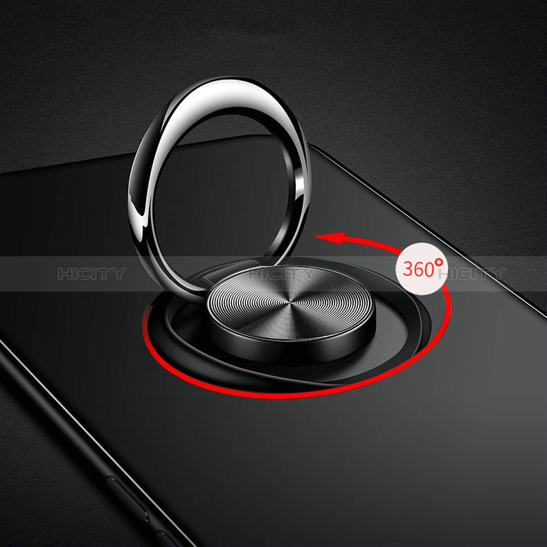 Samsung Galaxy M40S用極薄ソフトケース シリコンケース 耐衝撃 全面保護 アンド指輪 マグネット式 バンパー サムスン 
