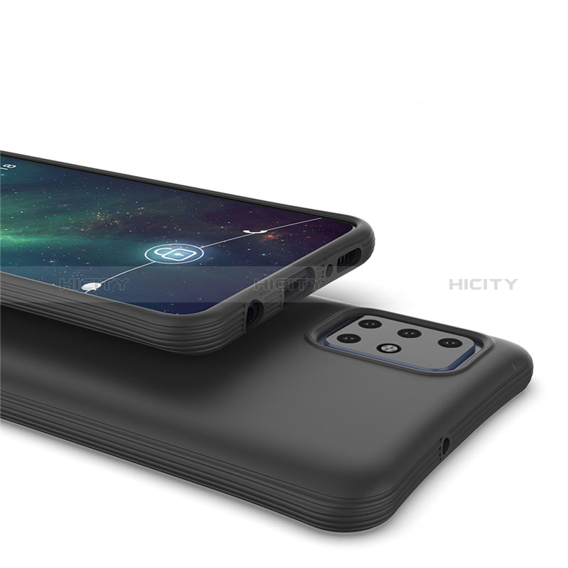 Samsung Galaxy M40S用360度 フルカバー極薄ソフトケース シリコンケース 耐衝撃 全面保護 バンパー S04 サムスン 