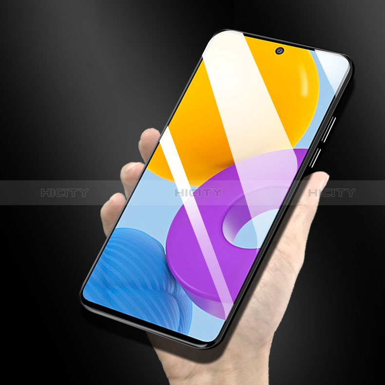 Samsung Galaxy M40S用アンチグレア ブルーライト 強化ガラス 液晶保護フィルム B02 サムスン クリア