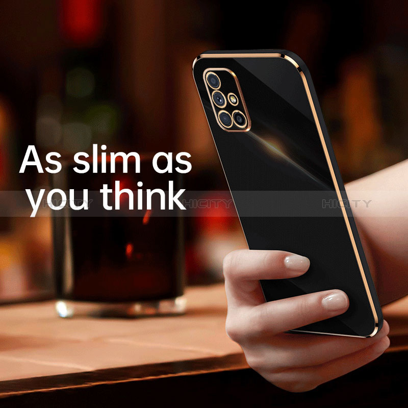 Samsung Galaxy M51用極薄ソフトケース シリコンケース 耐衝撃 全面保護 XL1 サムスン 