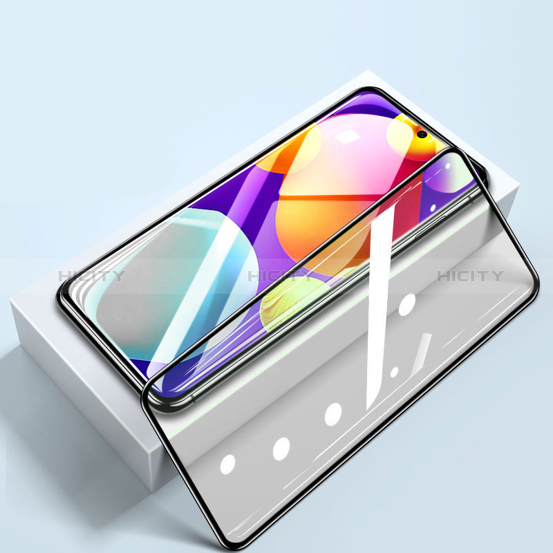 Samsung Galaxy M51用強化ガラス 液晶保護フィルム T04 サムスン クリア