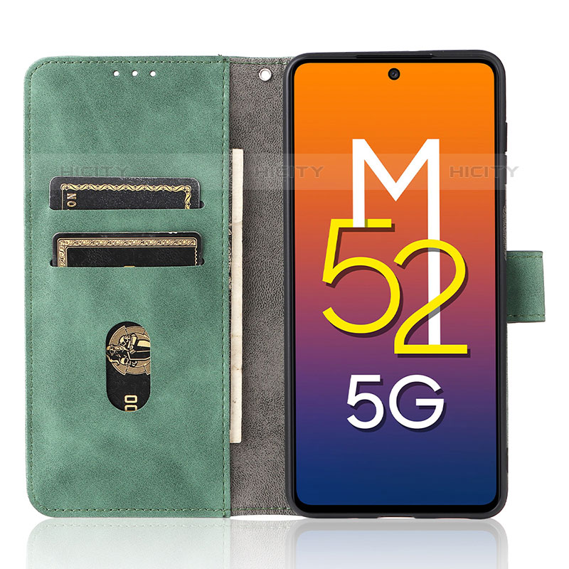 Samsung Galaxy M52 5G用手帳型 レザーケース スタンド カバー L05Z サムスン 