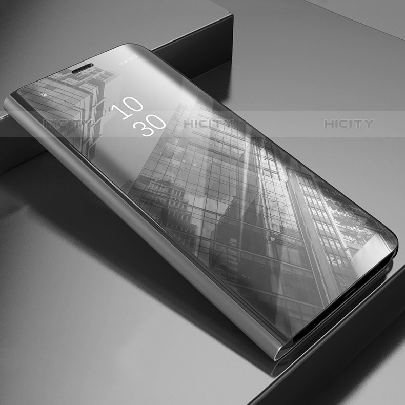 Samsung Galaxy M52 5G用手帳型 レザーケース スタンド 鏡面 カバー L04 サムスン 