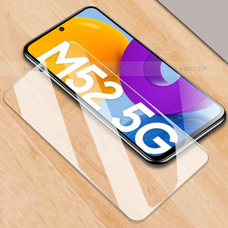 Samsung Galaxy M52 5G用強化ガラス 液晶保護フィルム T17 サムスン クリア